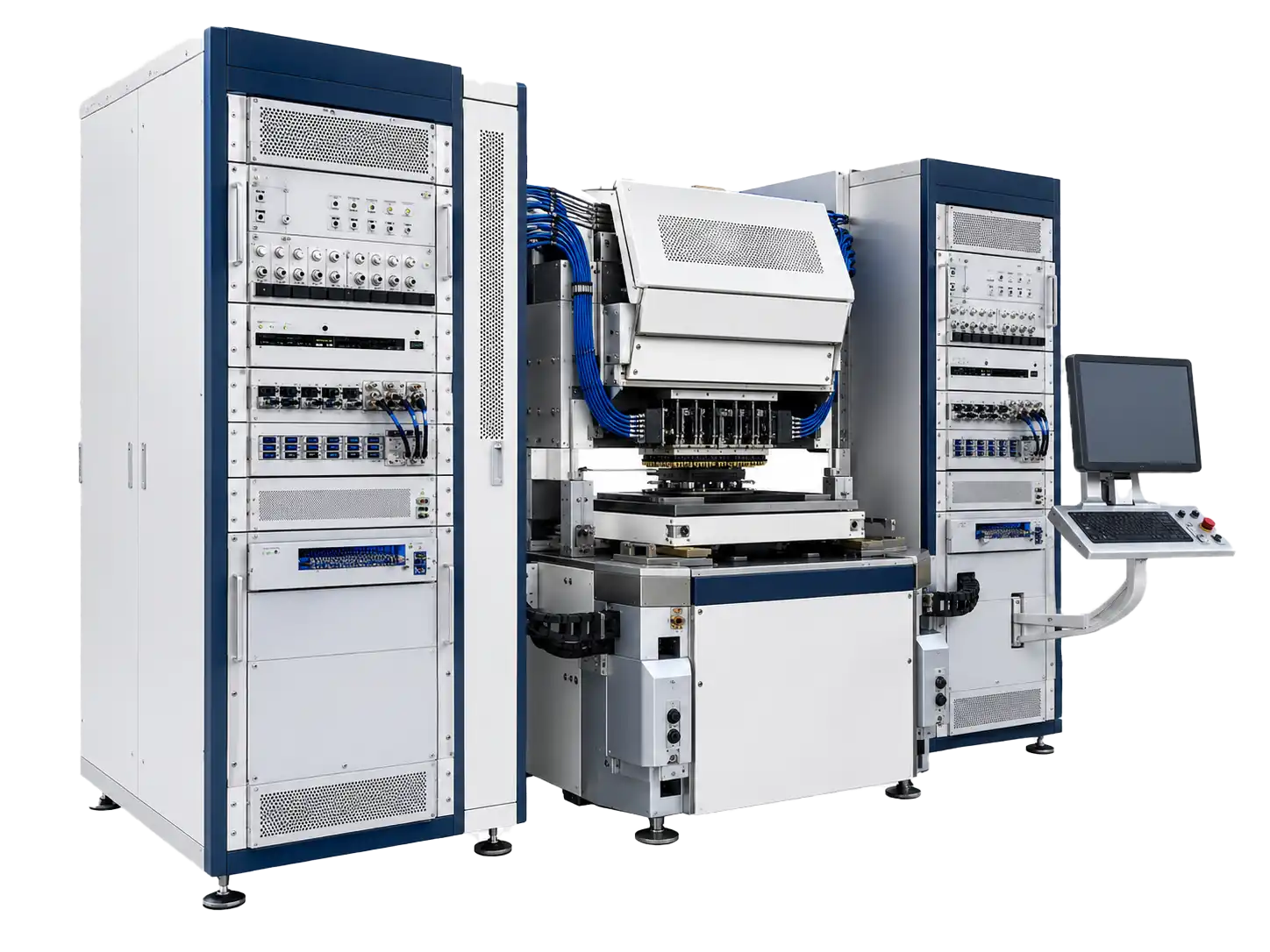 Automatic test equipment system for semiconductor electrical testing