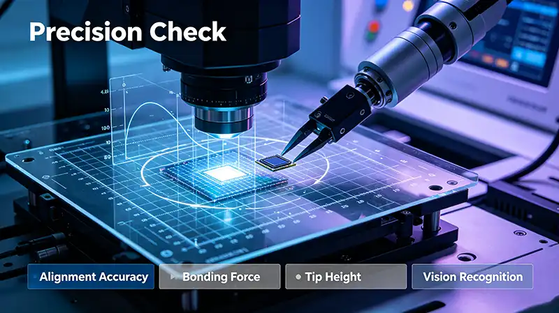 Precision Die Bonder:Precision Check Precision Die Bonder:Precision Check
